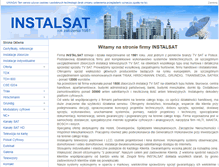 Tablet Screenshot of instalsat.pl